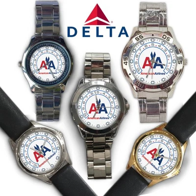 Tienda Relojes American Airlines Merch Reloj Pulsera Personalizado Para Colección! Foto 1 de 2