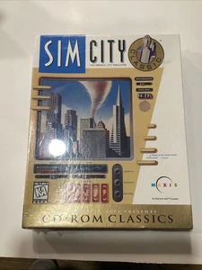 Sim City Classic City Simulator San Francisco 1993 (PC CD-ROM Game w/ Box) INCOM - Picture 1 of 5