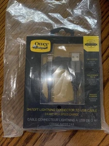 OtterBox 3M/10ft Connector To USB Cable 2.4 Amp High Speed Charge ! Sealed Box - Picture 1 of 5