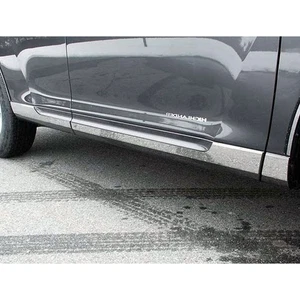 6p Luxury FX Chrome Lower Rocker Molding Trim fits 08-11 Toyota Highlander - Picture 1 of 4