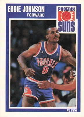 Eddie Johnson Fleer No122 почти как новая - Изображение 1 из 2