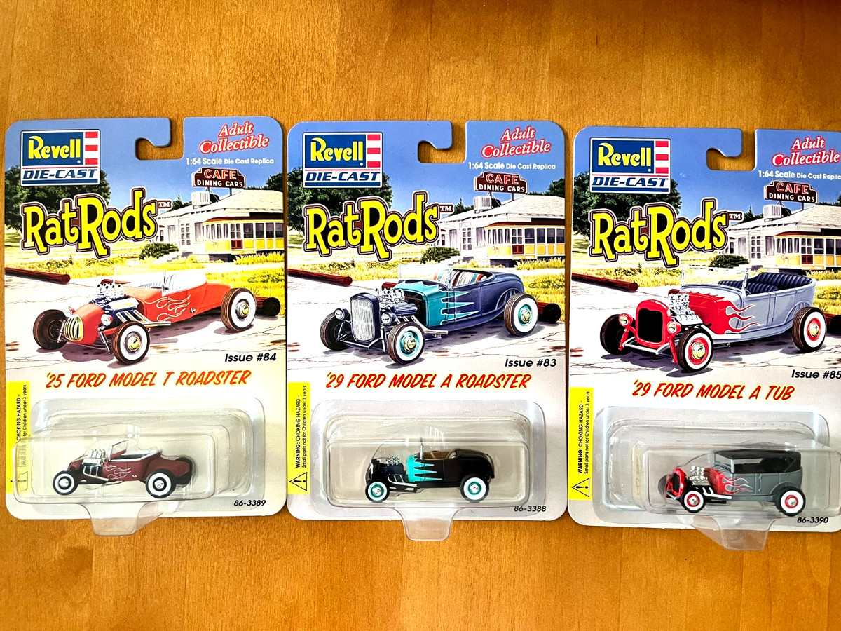Revell Rat Rods ミニカー 3台セット　hotrod 33 - 1/25 Revell 1929 Ford Rat Rod 3 'n 1 Review - YouTube