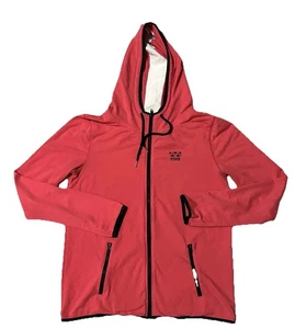 Victorias Secret Rosa Sudadera con Capucha Grande Rosa Cremallera Completa Chaqueta Ligera - Imagen 1 de 9
