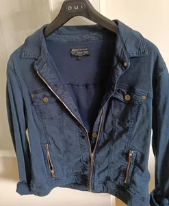 Jeansjacke Blau Leo Expresso Demin Gr. 40 - Bild 1 von 14