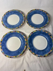 4 PTS INTERNATIONAL INTERIORS FANTASIA BROT DESSERT UNTERTASSE TELLER - KOSTENLOSER VERSAND - Bild 1 von 3