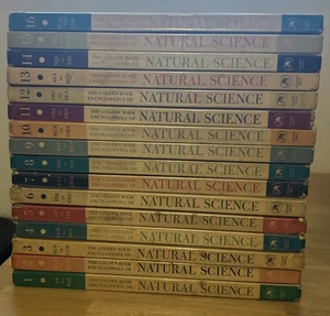The Golden Book Encyclopedia of Natural Science 1-16 Complete Set Hardcover 1962 - Imagen 1 de 14