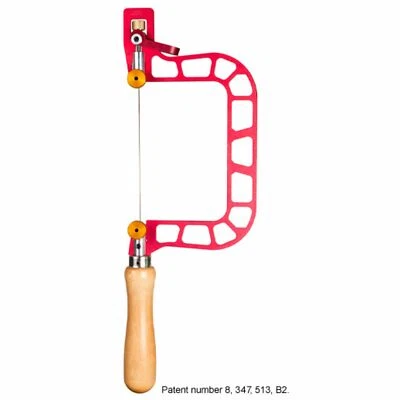 Sierra de traste para carpintero Knew Concepts de 3" con palanca de tensión Foto 1 de 2