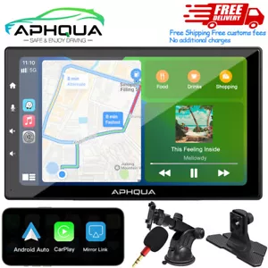 Aphqua LED 9Inch Touchscreen Car Stereo Wireless Apple Carplay and Android Auto - Picture 1 of 9