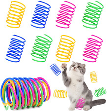 40 Pack Cat Spring Toy, Interactive Cat Toy for Indoor Cats Durable Plastic Coil