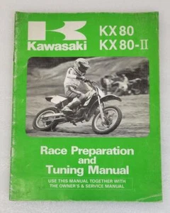 KAWASAKI KX80 RACE PREP AND TUNING MANUAL 99920-1390-01 - Picture 1 of 3