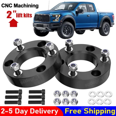 2" Front Leveling Lift Kit For 2004-2023 Ford F150 2003-2018 Expedition Mark LT Foto 1 de 4