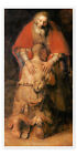 Poster Rckkehr des verlorenen Sohnes (Detail) - Rembrandt van Rijn