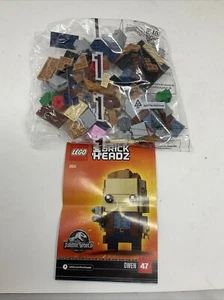 LEGO Brickheadz Jurassic World Owen only (41614) Sealed Bag/ Instructions - Picture 1 of 1