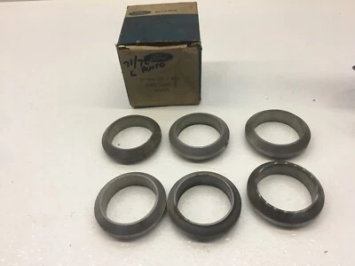 Ford NOS Lot of 6 1971-74 Pinto 2.0L Exhaust Manifold Gaskets D1FZ-9450-A Foto 1 de 4