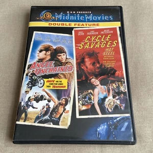 Angel Unchained & Cycle Savages (DVD 1969/70 2-Film Set) Biker Action Don Stroud - Picture 1 of 4