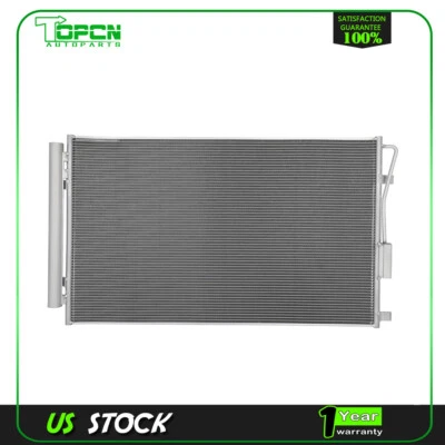 Aluminum AC Condenser Fits 2013 2014 2015 2016 2017 2018 Hyundai Santa Fe Sport Foto 1 de 4