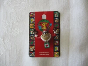 Looney Tunes 1996 Matrix Collectible Miniature Christmas Ornament Taz Devil - Picture 1 of 4