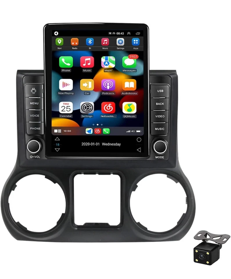 Tokesla Smart Multimedia Jeep JK Stereo Large Screen Car Play Radio ￼ - Bild 1 von 4