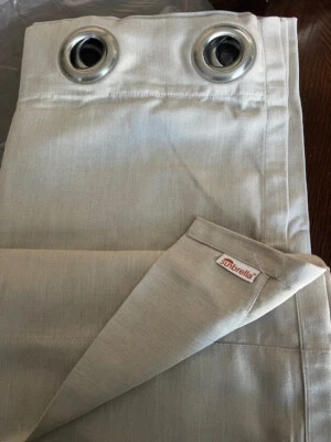 Nuevo Sunbrella Cortinas Exterior 50 X 108, Color Lino Foto 1 de 2