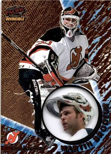 1997-98 Pacific Invincible #76 MARTIN BRODEUR New Jersey Devils  