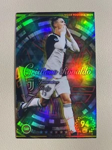 2020 Panini WCCF FOOTISTA Cristiano Ronaldo Refractor Card Juventus #15-R - Picture 1 of 2