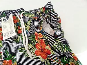 Brave Soul Herren Blumenschwimmen - Strandshorts Größe Large brandneu mit Etikett - Bild 1 von 7