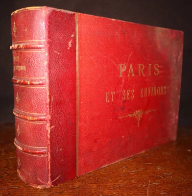 1890s Paris et Ses Environs 50 Albumen Photos Librairie Nilsson Scarce Pre Auto - Image 1 of 4