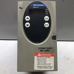 Schneider ATV31H037M2 / ATV 31H037M2 Inverter - UNTESTED for Parts/Repair ONLY! - Picture 1 of 7