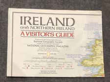 National Geographic Society Ireland A Visitor Guide  Map April 1981 Insert only