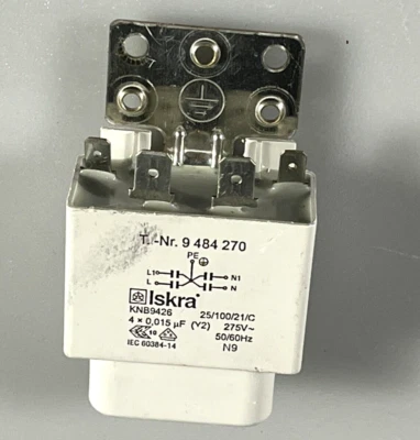 Miele  H2267-1I Backofen Kondensator Entstörfilter  9484270  KNB9426  #1541-7N - Bild 1 von 4