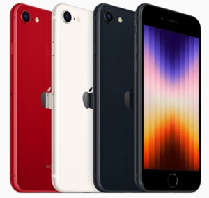 UNLOCKED Apple iPhone SE 3rd Gen 64GB All Color Smartphone - Pristine - Afbeelding 1 van 9