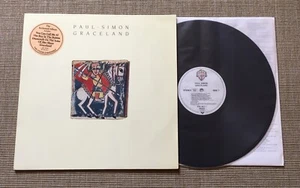 PAUL SIMON GRACELAND LP 1986 GERMANY ALSDORF A2B3 INNER STICKERED EMBOSSED M- - Picture 1 of 15