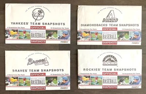 1998 Pinnacle Team Snapshots Lot! 8 cards each - Yankees Braves Rockies D'Backs - Picture 1 of 7