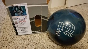 Storm iQ Tour Ai Bowling Ball X-Comp | 15 Pounds | 3-3.5" Pin | Scrape On Ball - Picture 1 of 14