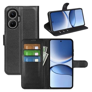 New Leather wallet stand flip Cover Skin Phone Case For Xiaomi POCO F7 5G - Picture 1 of 25