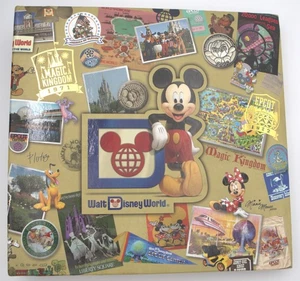 Walt Disney World 40th Anniversary Photo Album Memory Scrapbook Unused Read DES. - Picture 1 of 19
