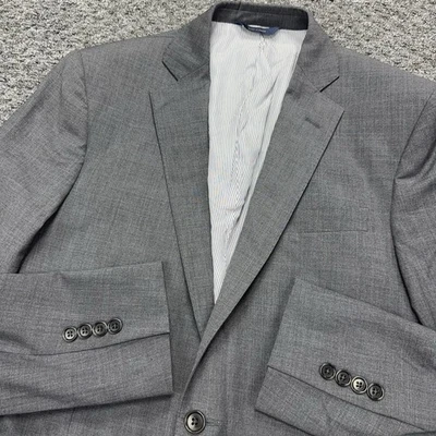 Blazer Brooks Brothers Para Hombres 39 R Gris Explorer Regent Fit Chaqueta Mezcla de Lana Foto 1 de 4