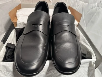 Prada Toblach Leather Loafers,  Size 12 PRADA, US 13 - Image 1 of 4