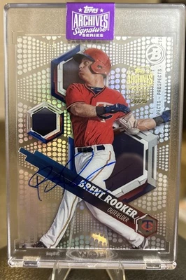 2025 Topps Archives Signature Series - 1/1 Brent Rooker Autograph 2018 Rookie RC - Image 1 of 3