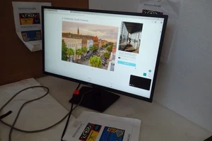 Dell E2723HN 27" IPS LED Widescreen Monitor 1080p FHD VGA 16:9 HDMI 16:9 J3MX9 - Picture 1 of 16