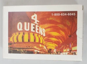 Cartas 1 baraja Four Queens Hotel Casino Las Vegas - Imagen 1 de 7