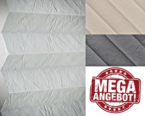 Persiana plegable plisada aplastada a medida para todas las ventanas montaje en pliegue de cristal - Imagen 1 de 13