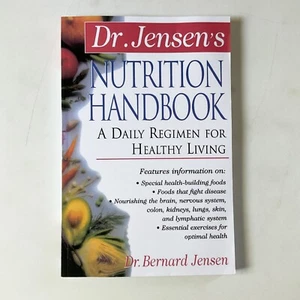 Jensens Nutrition Handbook Tome Prevent Disease Paperback Book Bernard Jensen  - Picture 1 of 20