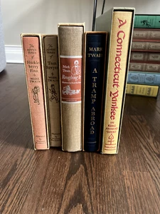 Mark Twain - Heritage Press - Lot of 5 Books - Vintage - FREE SHIP! - Picture 1 of 1
