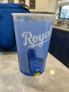 Kansas City Royals Stadium Cups Set of 2 2023 Souvenir Cups 20 Ounces Each - Picture 1 of 2