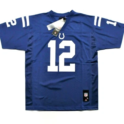 Camiseta deportiva Andrew Luck #12 de los Indianapolis Colts de la NFL para jóvenes - L 14/16 Foto 1 de 4