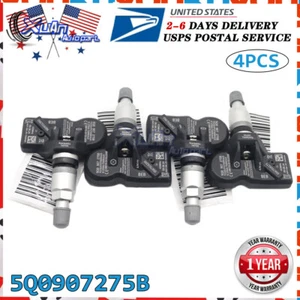 4x Tire Pressure Sensor TMPS For Audi Q7 Bentley Porsche Volkswagen 5Q0907275B - Picture 1 of 14