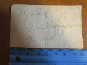 JERRY LYNCH PIRATES REDS SIGNED AUTOGRAPH CARD - Picture 1 of 4
