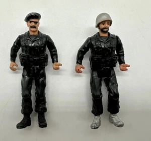 Lote 2 Figuras De Colección 1982 REMCO BAD BOYS Sargento Rock Snake - Imagen 1 de 2