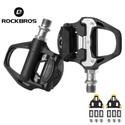 ROCKBROS Bike Cleats Pedals Self-lock Road Bike Shimano SPD-SL Pedals